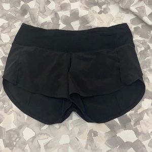 Black Lulu Shorts
